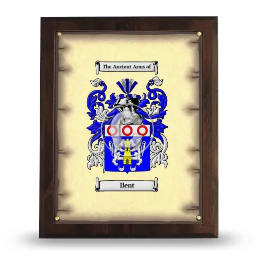 Ilent Coat of Arms Plaque