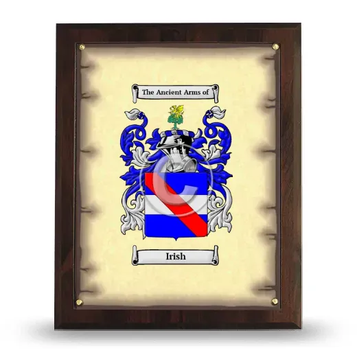 Irish Coat of Arms Plaque