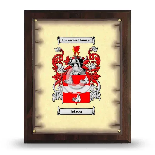 Jetson Coat of Arms Plaque