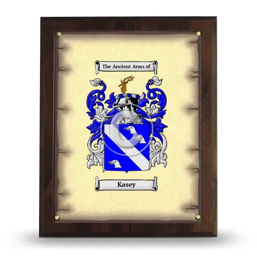 Kasey Coat of Arms Plaque