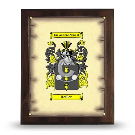 Keiller Coat of Arms Plaque