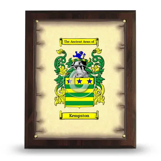 Kempston Coat of Arms Plaque