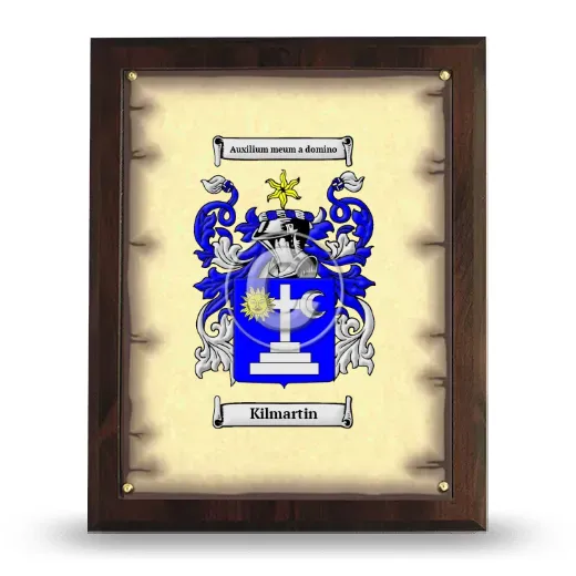 Kilmartin Coat of Arms Plaque