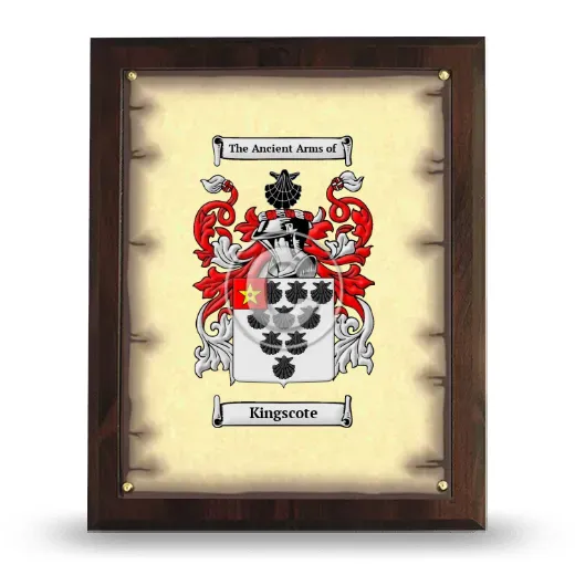 Kingscote Coat of Arms Plaque