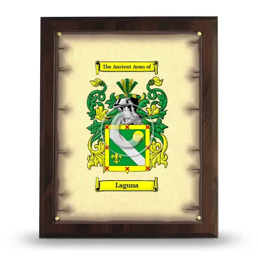 Laguna Coat of Arms Plaque