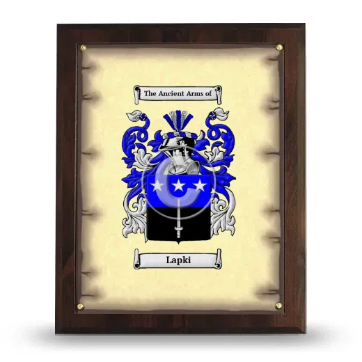 Lapki Coat of Arms Plaque