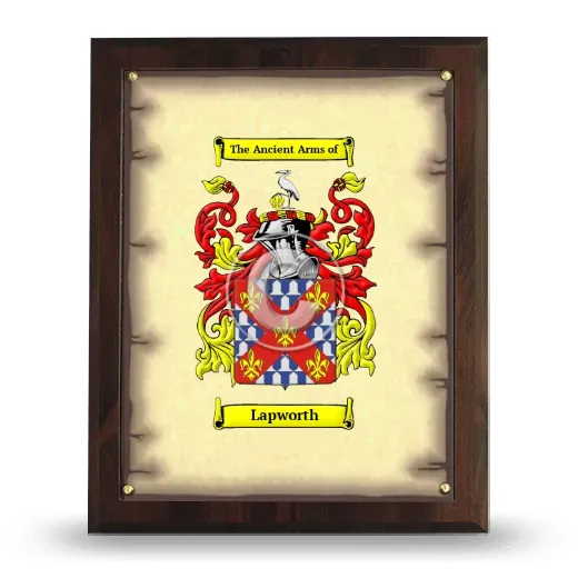 Lapworth Coat of Arms Plaque