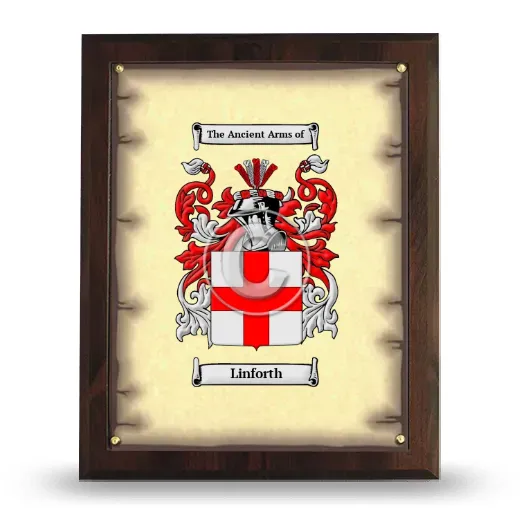 Linforth Coat of Arms Plaque