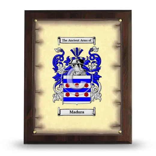 Madura Coat of Arms Plaque