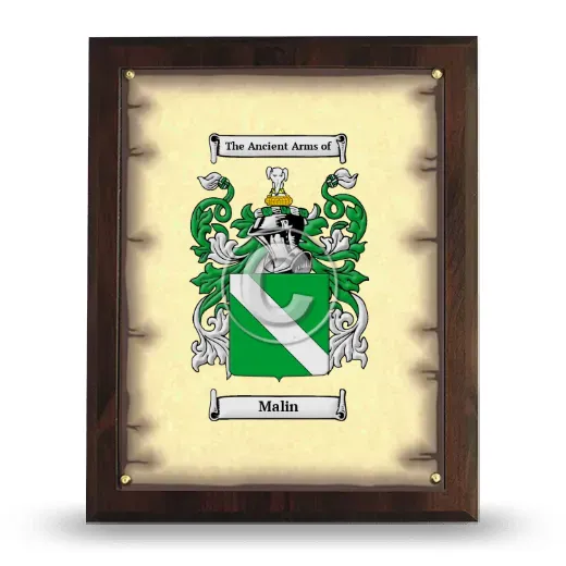 Malin Coat of Arms Plaque