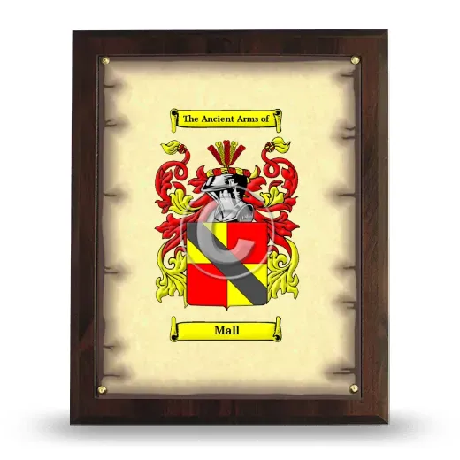 Mall Coat of Arms Plaque