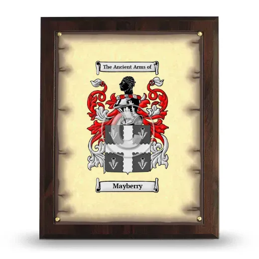 Mayberry Coat of Arms Plaque