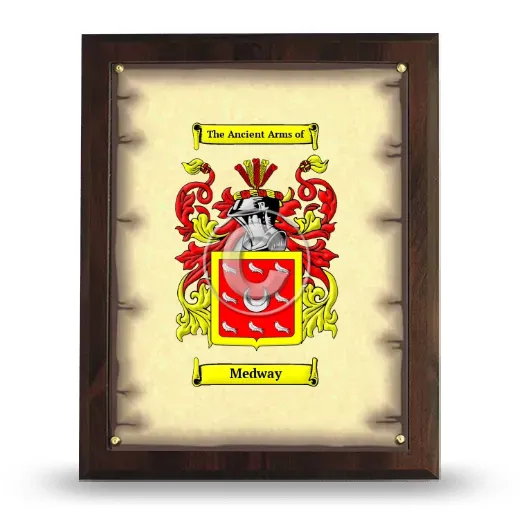 Medway Coat of Arms Plaque