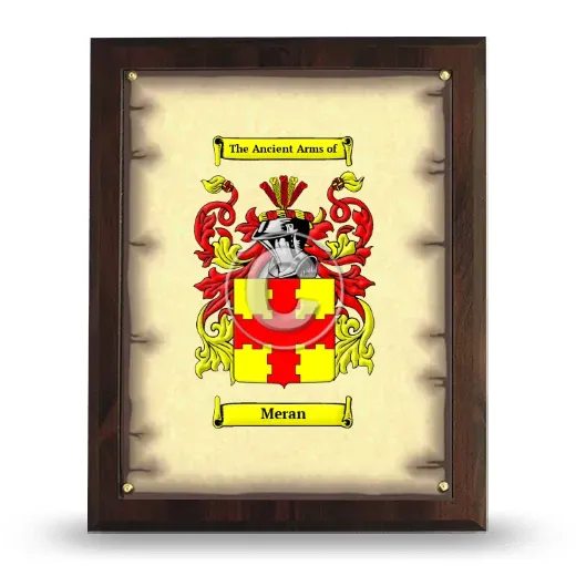 Meran Coat of Arms Plaque