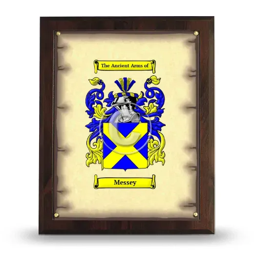 Messey Coat of Arms Plaque