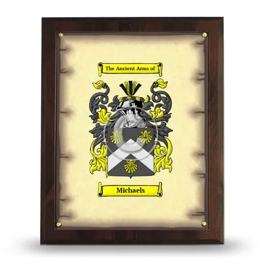 Michaels Coat of Arms Plaque