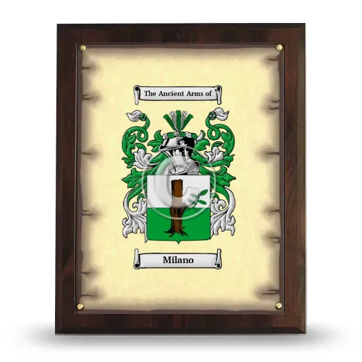 Milano Coat of Arms Plaque