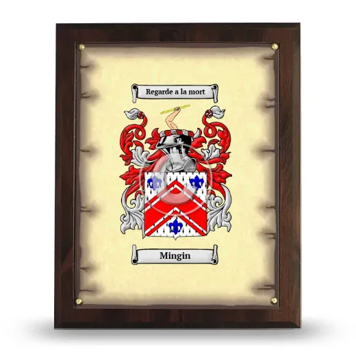 Mingin Coat of Arms Plaque
