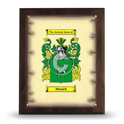 Munich Coat of Arms Plaque