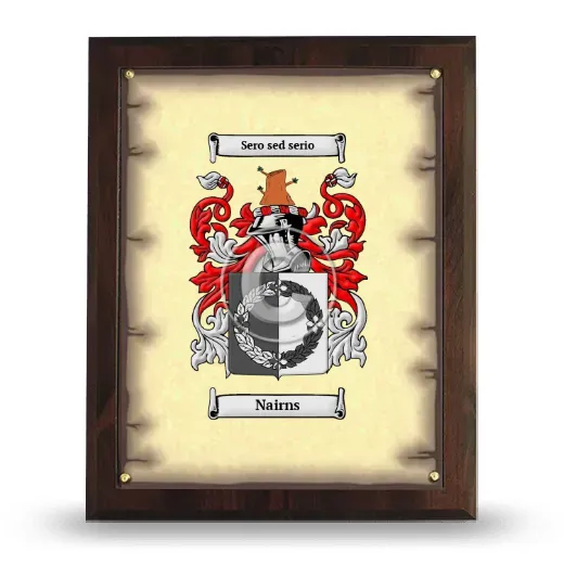 Nairns Coat of Arms Plaque