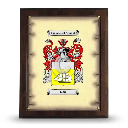 Nau Coat of Arms Plaque