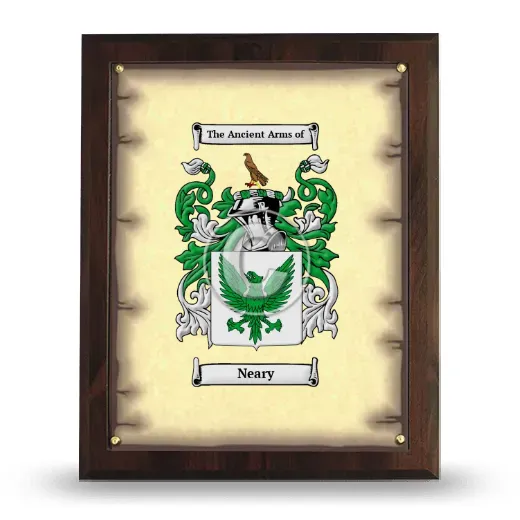 Neary Coat of Arms Plaque
