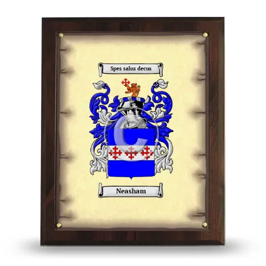Neasham Coat of Arms Plaque