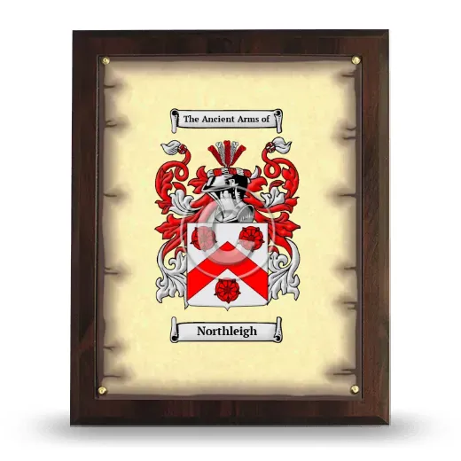 Northleigh Coat of Arms Plaque