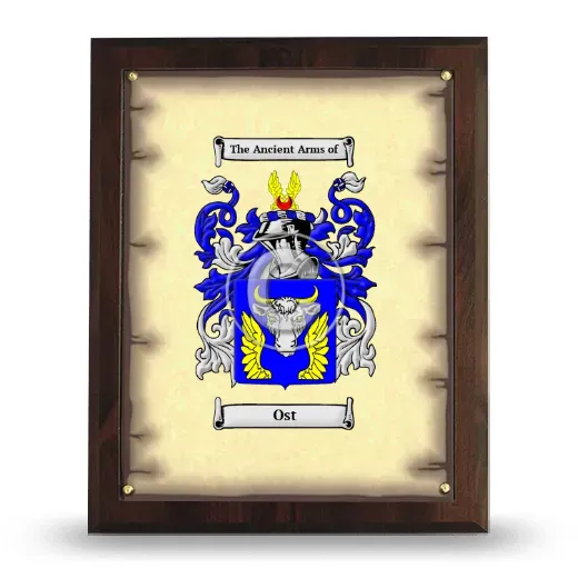 Ost Coat of Arms Plaque