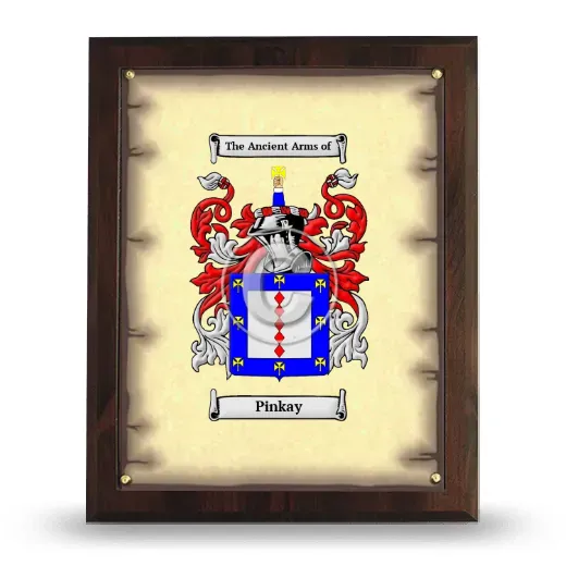 Pinkay Coat of Arms Plaque