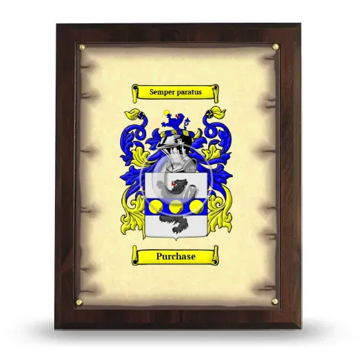 Purchase Coat of Arms Plaque