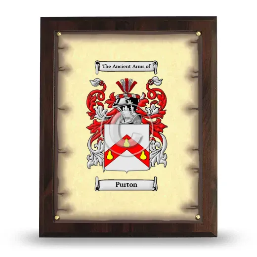 Purton Coat of Arms Plaque