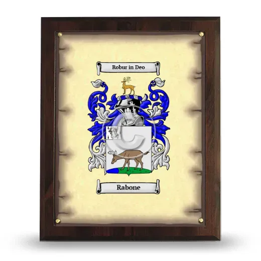 Rabone Coat of Arms Plaque