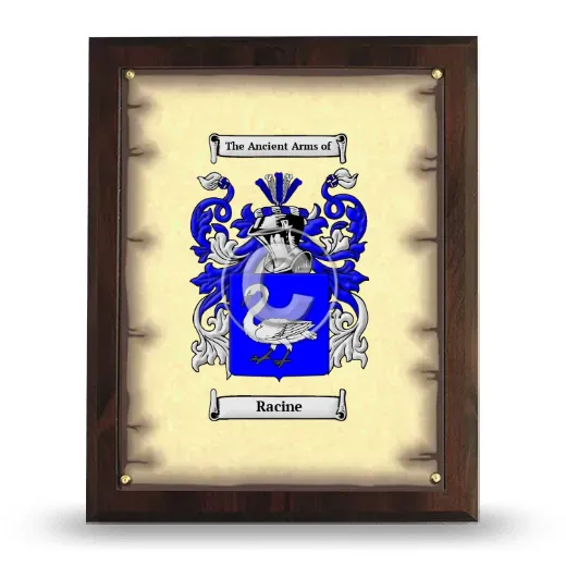 Racine Coat of Arms Plaque