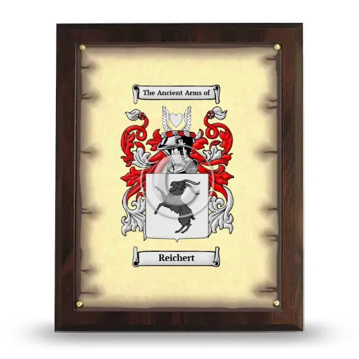 Reichert Coat of Arms Plaque