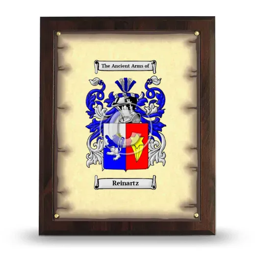 Reinartz Coat of Arms Plaque