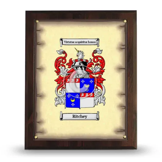 Ritchey Coat of Arms Plaque