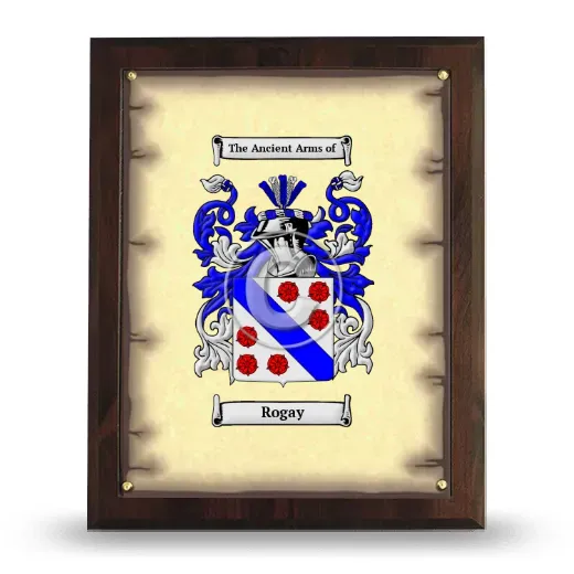 Rogay Coat of Arms Plaque