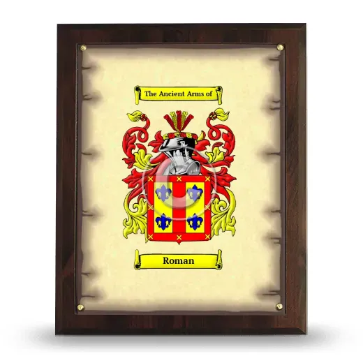 Roman Coat of Arms Plaque