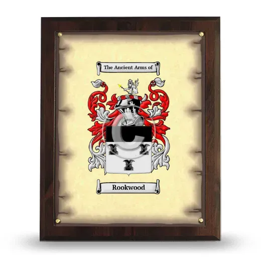 Rookwood Coat of Arms Plaque