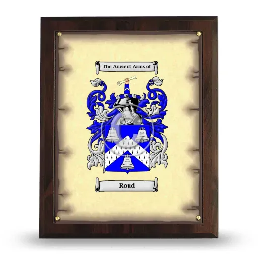 Roud Coat of Arms Plaque
