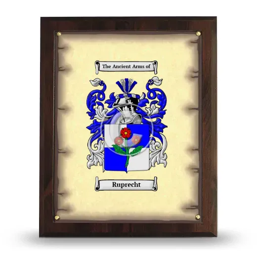 Ruprecht Coat of Arms Plaque