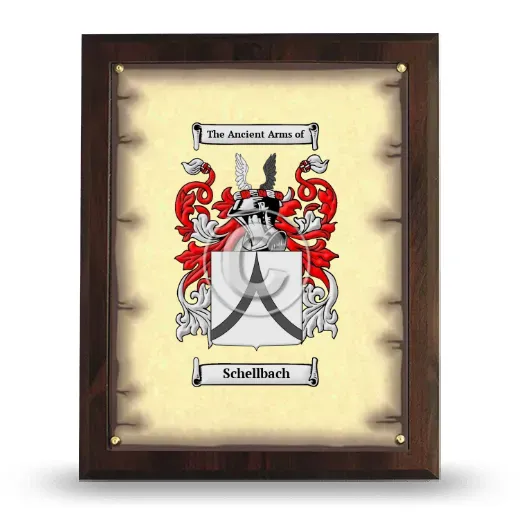 Schellbach Coat of Arms Plaque