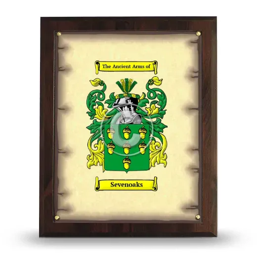 Sevenoaks Coat of Arms Plaque
