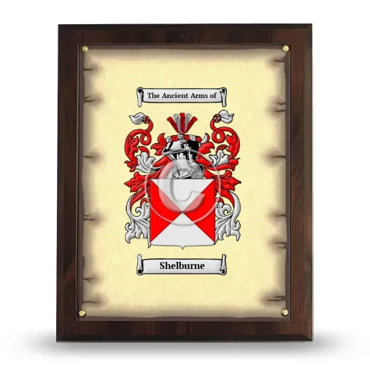 Shelburne Coat of Arms Plaque