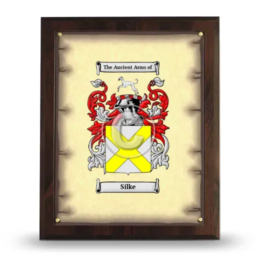 Silke Coat of Arms Plaque