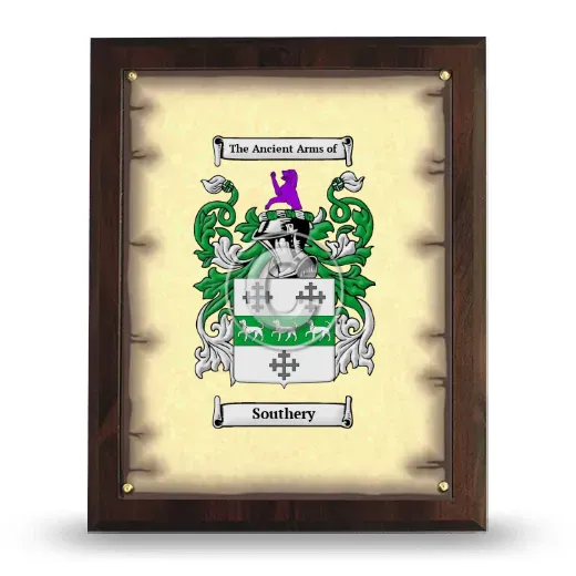 Southery Coat of Arms Plaque