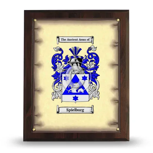 Spielburg Coat of Arms Plaque