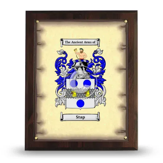 Stap Coat of Arms Plaque