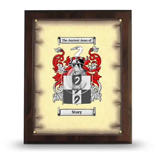 Story Coat of Arms Plaque